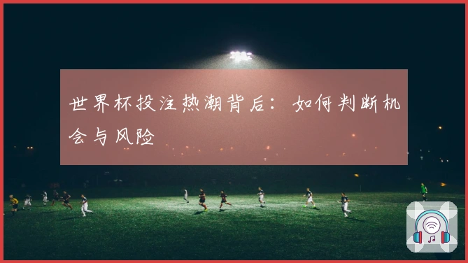 世界杯投注热潮背后：如何判断机会与风险